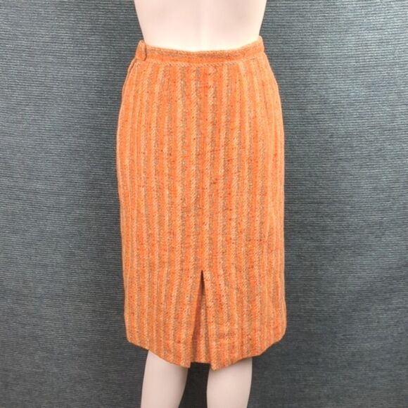 Vintage Henry White Of Dublin Wool Suit, 1960's Skirt & Jacket - Picture 11 of 17